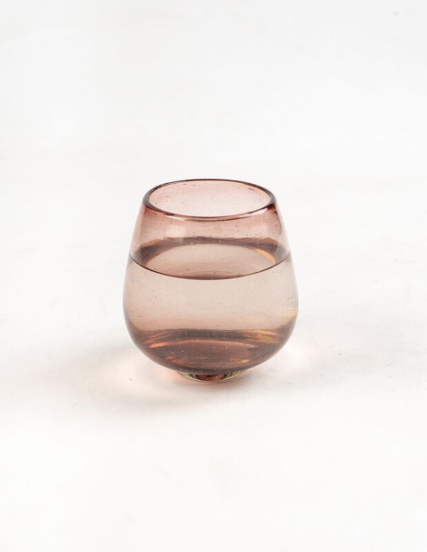 Vasos Set de 4 Vasos de Vidrio Soplado Amatista... image number null