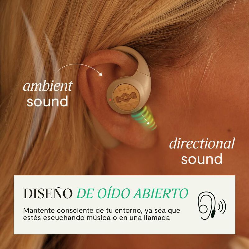 Aud&iacute;fonos Liberate Ows Cream The House Of Marle... image number null