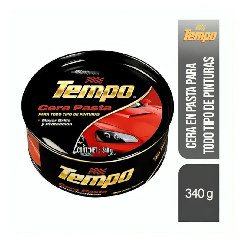 Cera Pasta Tempo todo tipo pinturas 340g kit 6 ... image number null