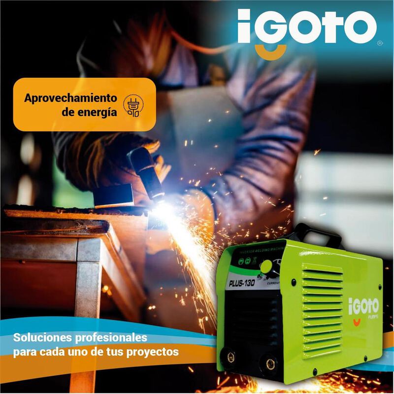 Soldadora Igoto PLUS130 Tipo Inversora Plus 130... image number null