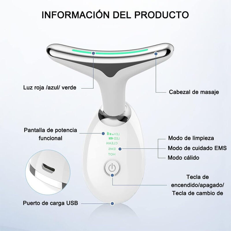 Masajeador para cuello reafirmante image number null