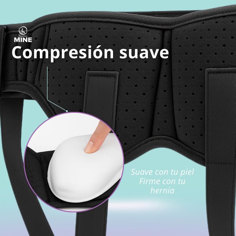 Faja Inguinal Para Hombre Con Soporte Ajustable... image number null