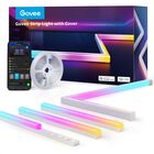 Las Tiras De Luces Led Govee Rgbic De 16.4 Pies Con Fundas Funcionan Con Alexa