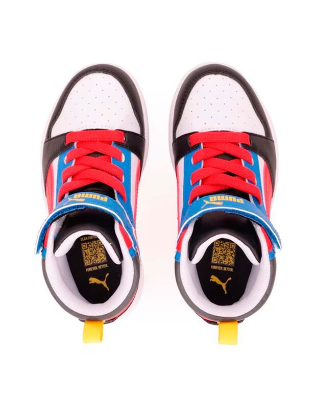 Tenis Ni&ntilde;o Puma Rebound V6 Multicolor 39383222 image number null