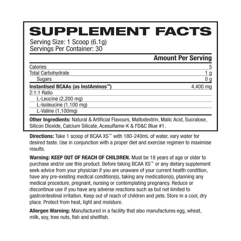 BCAA XS Ronnie Coleman Guava Nectarine image number null