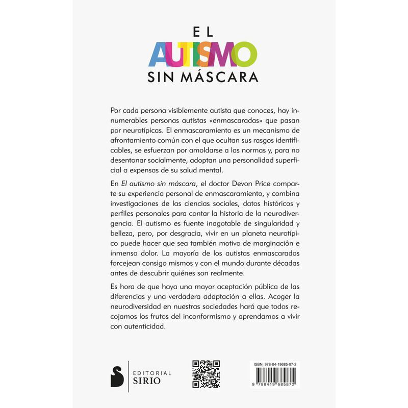 El autismo sin m&aacute;scara image number null