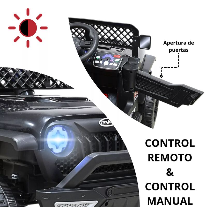 Camioneta Montable El&eacute;ctrica Para Ni&ntilde;os Luces  ... image number null
