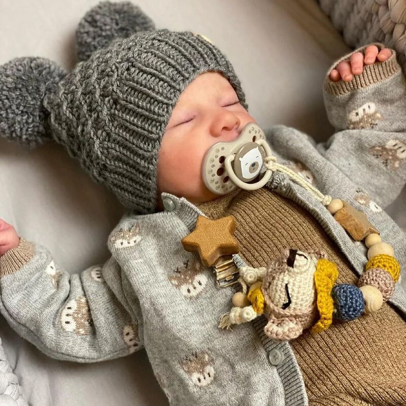 Mu&ntilde;eca Reborn Adfo Realistic Boy De 50 Cm Con A... image number null
