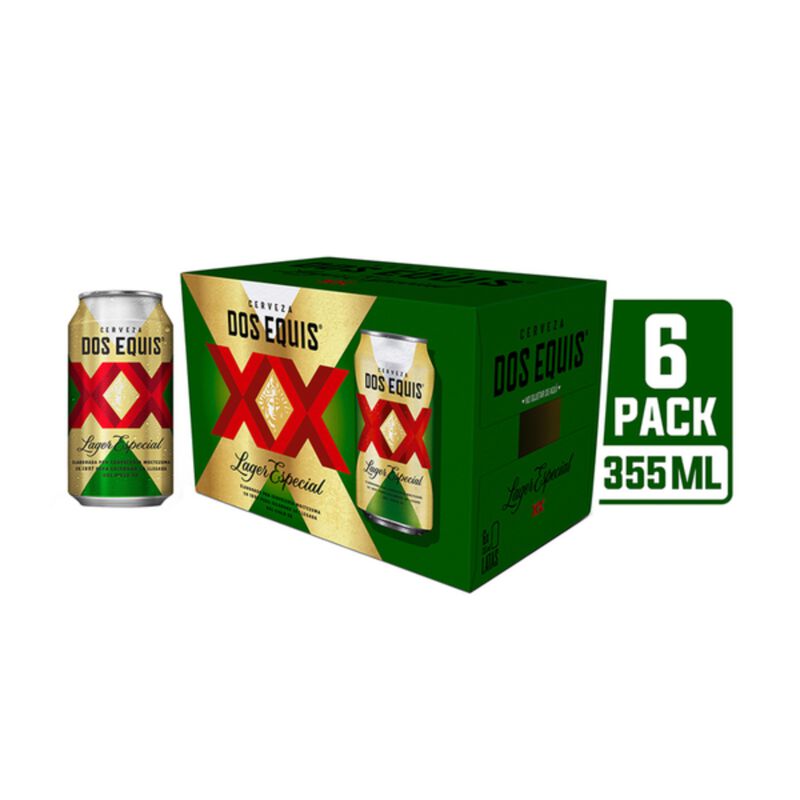 Cerveza Lager XX Six Pack Lata 355 ml image number null