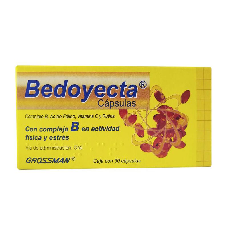 Bedoyecta Multivitam&iacute;nico Complejo B Suplemento... image number null