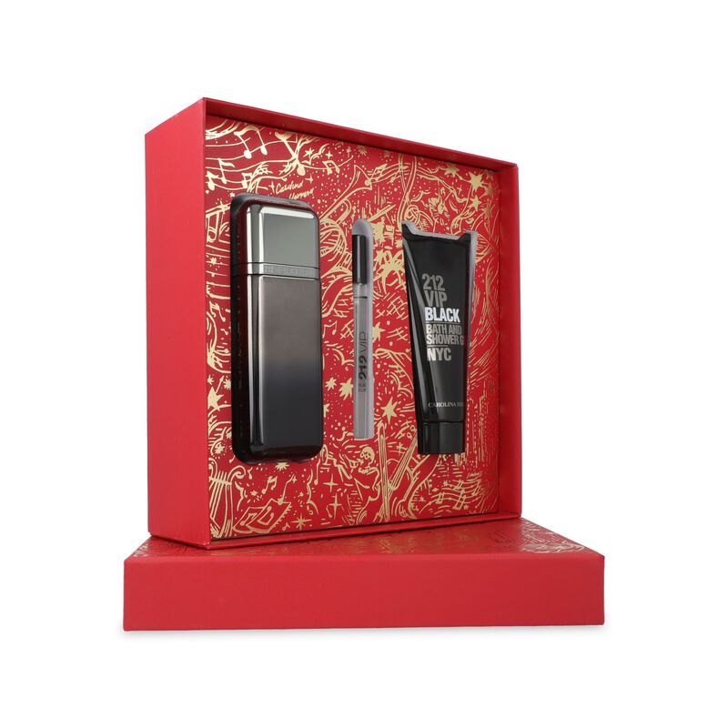 Set 212 Vip Black Elixir 3Pzs 100Ml Edp Spray/ ... image number null