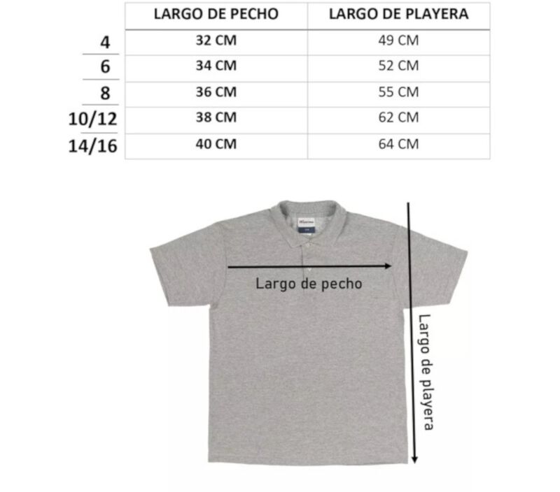 Polo Piqué Infantil/Juvenil Blanco – 100% Algod... image number null