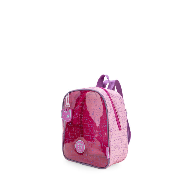 Mochila Mediana Para Ni&ntilde;a Estampado Gatos Color... image number null