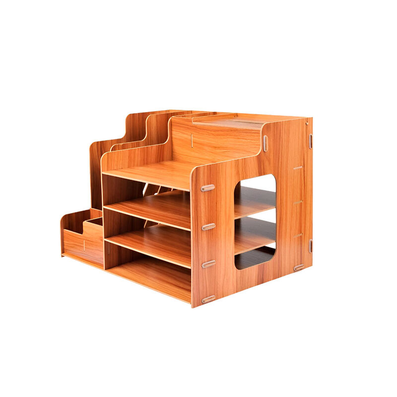 Organizador de Madera para Escritorio Bluelande... image number null