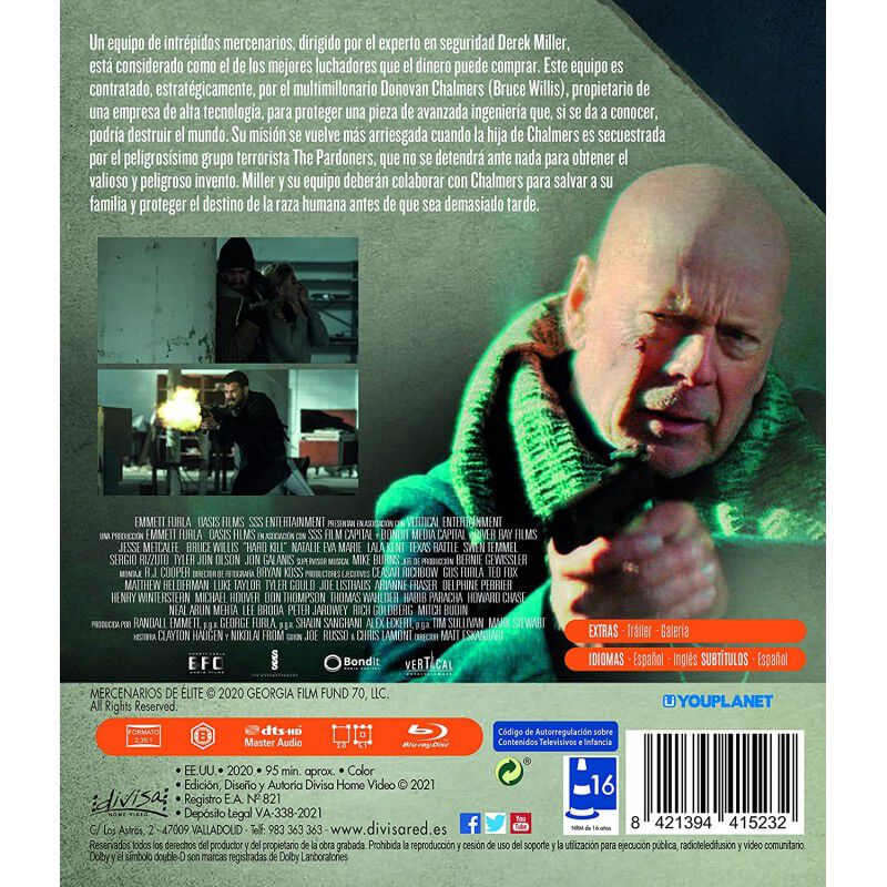 Mercenarios de &eacute;lite - BD [Blu-ray] image number null