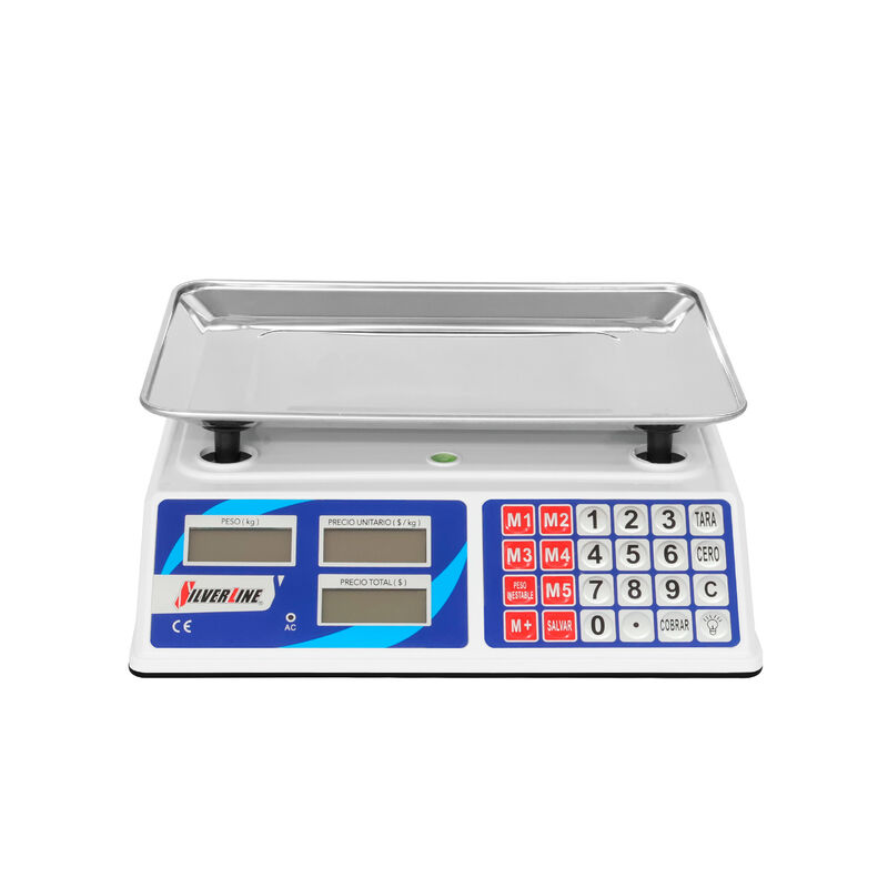 B&aacute;scula Digital Silverline de 40 kg con Doble P... image number null