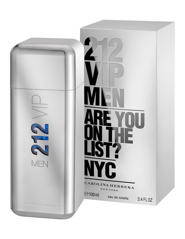 Perfume 212 Vip Men Carolina Herrera  100 Ml Ed... image number null