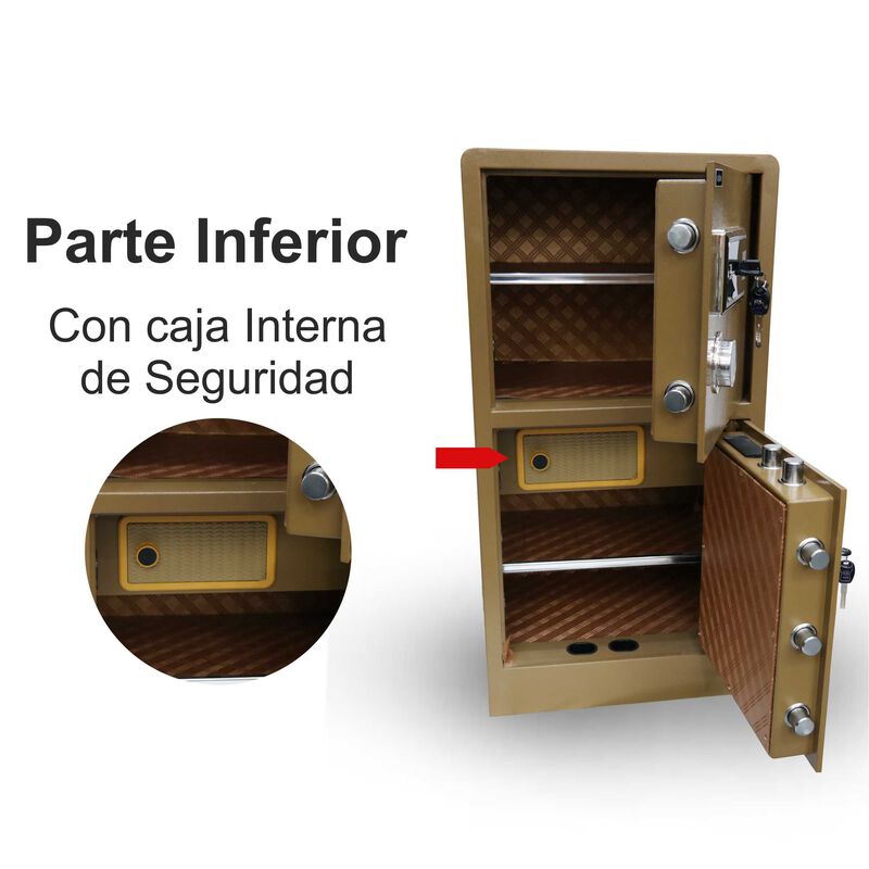 Caja Fuerte Dxf100D Daxxon 50 Kg Huella Contras... image number null