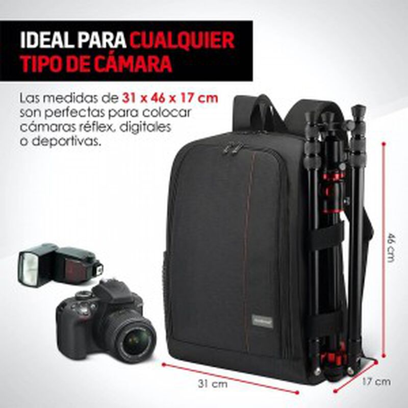 Mochila para Laptop Y Cámara image number null