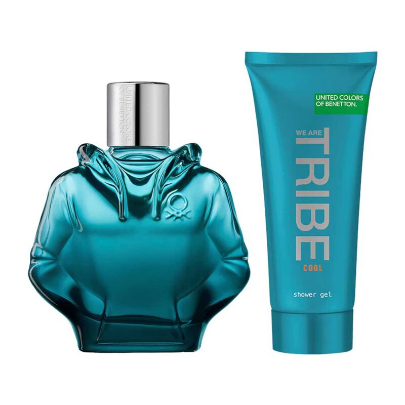 Set Tribe Cool De Benetton De 2pzs Hombre-edt 9... image number null