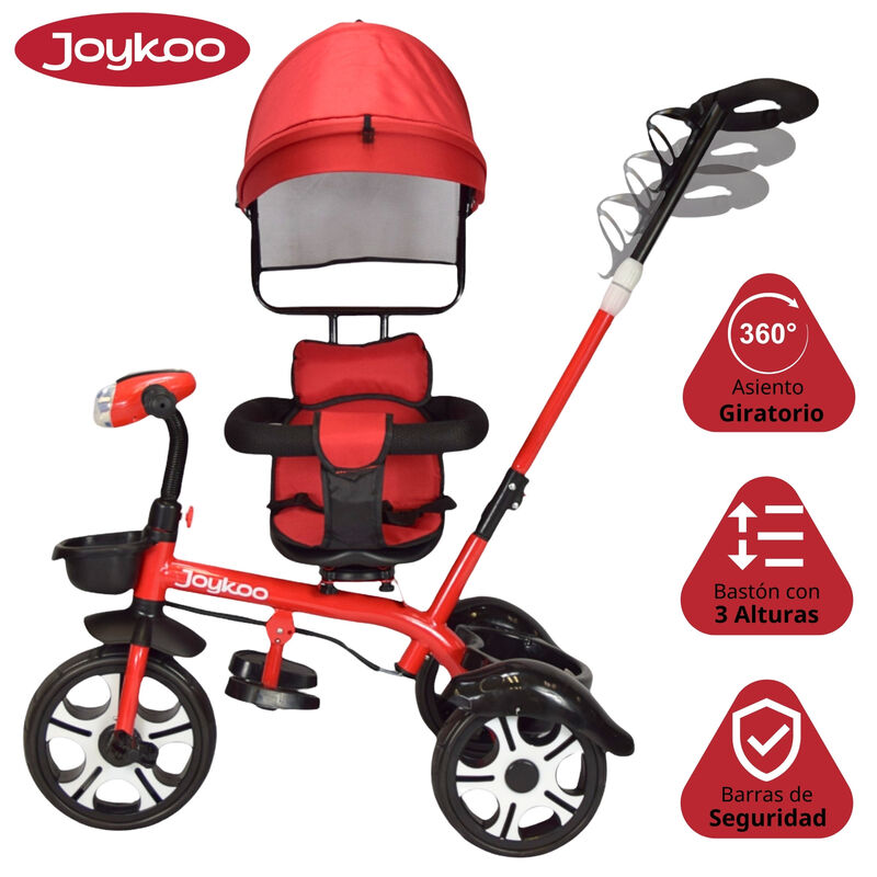 Triciclo para Niños Evolutivo Asiento Giratorio... image number null