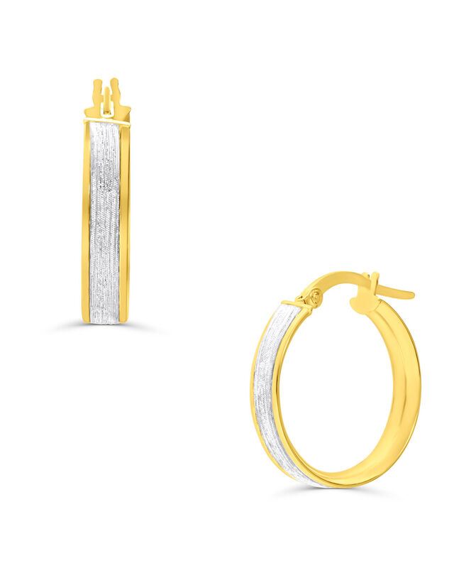 Arracadas De Aro Redondo Oro Amarillo 14k 7vi-3... image number null