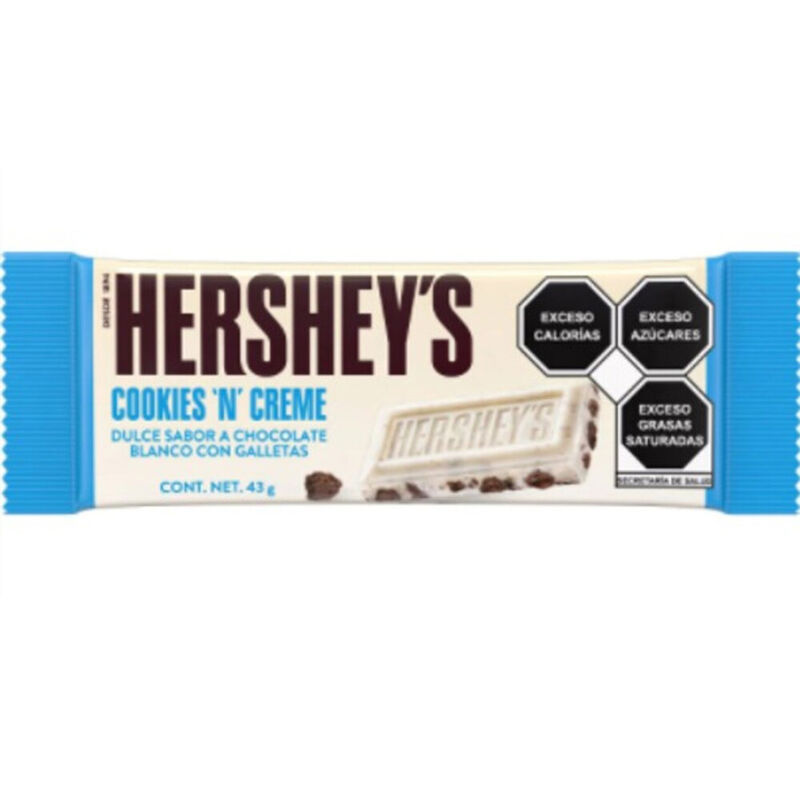 CHOCOLATE COOKIES N CREME HERSHEY 43GR image number null