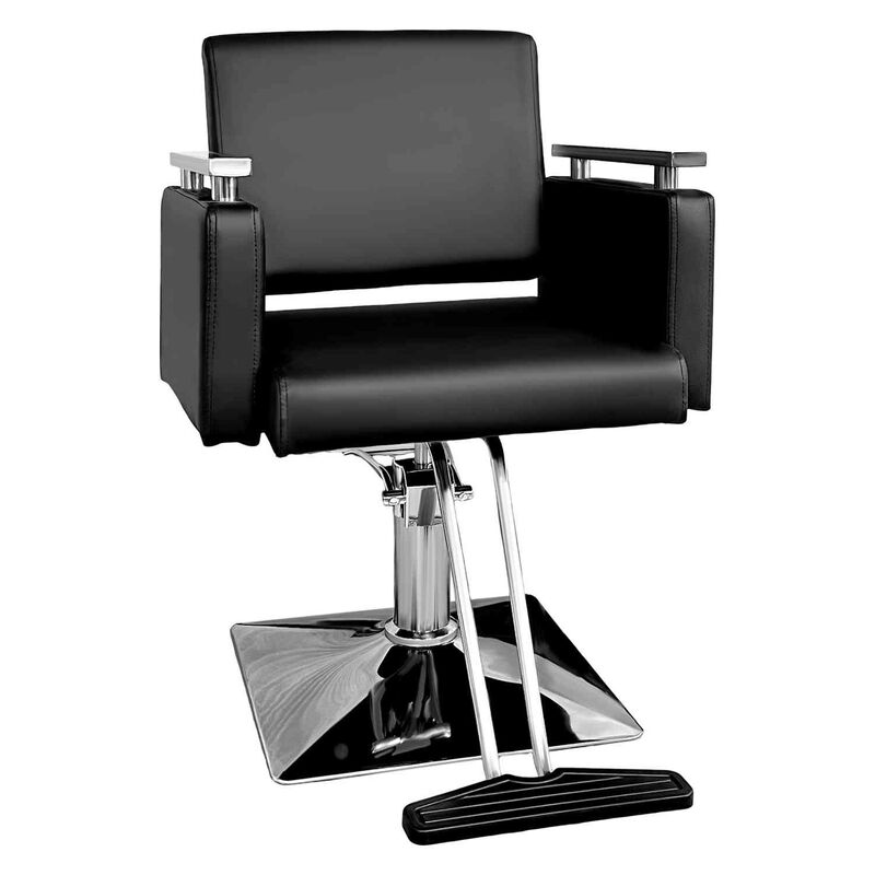 Sill&oacute;n Silla Barberia Est&eacute;tica Cuadrada 360&deg; Mo... image number null