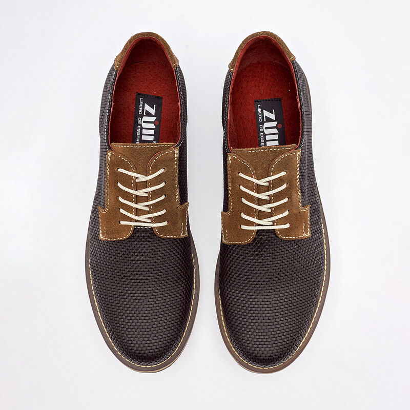 Zull Zapato casual para hombre caf&eacute; image number null