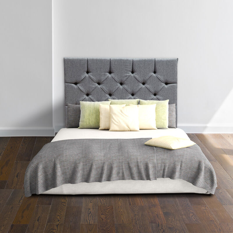 Cabecera Individual Dicasa Dublin Gris image number null
