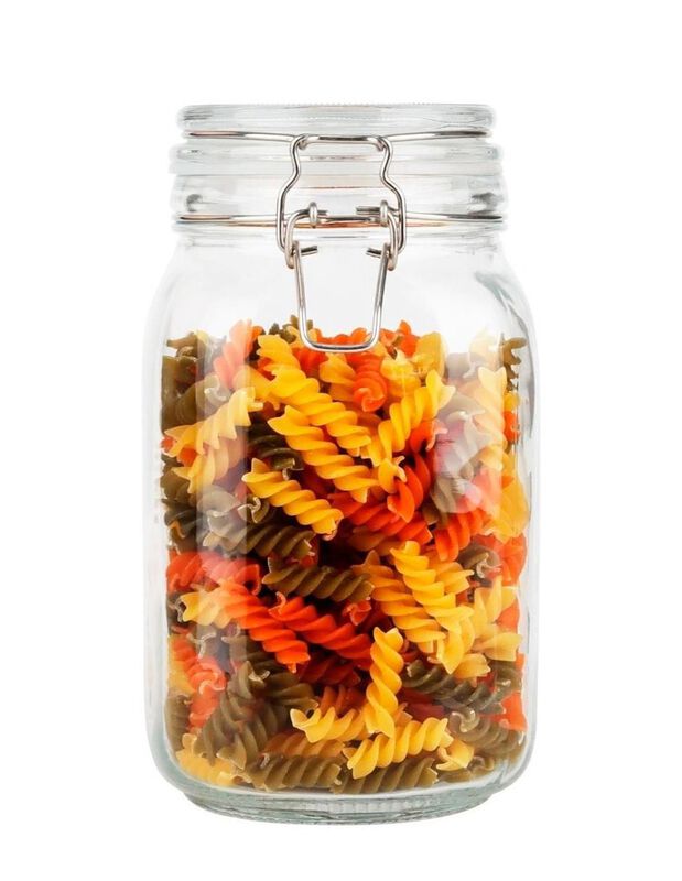 Frasco De Almacenamiento Elego De Vidrio Herm&eacute;t... image number null