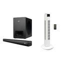 Barra de Sonido C/Subwoofer 30W + Ventilador de Torre 32" 40 Watts Fussion END