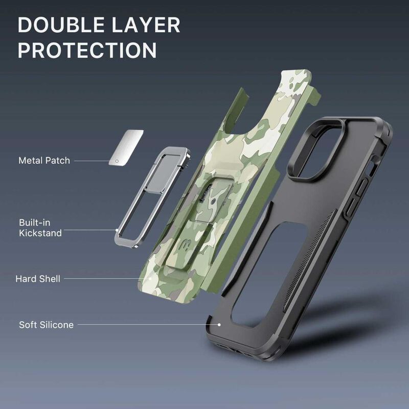 Funda MYBAT Stealth para iPhone 14 PRO MAX - Ve... image number null