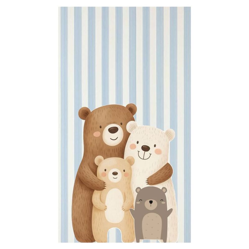 Cuadro Decorativo Impreso 40x60cm Familia De Os... image number null