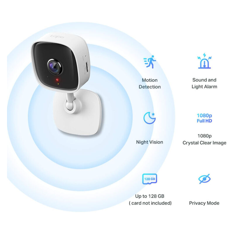 Cámara de Seguridad Inalámbrica TP-Link, Wifi p... image number null