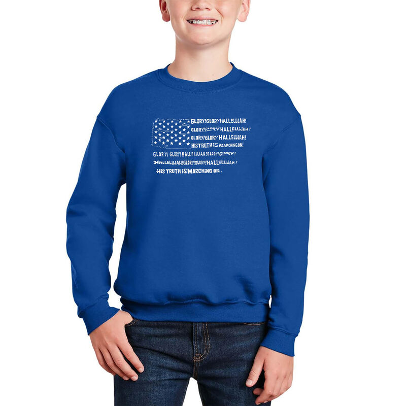 Sudadera De Cuello Redondo Word Art Para Ni&ntilde;o -... image number null