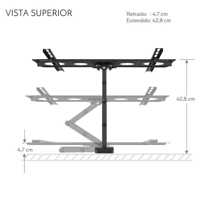 Soporte Para Pantallas De 32 A 77 Con Brazo Art... image number null