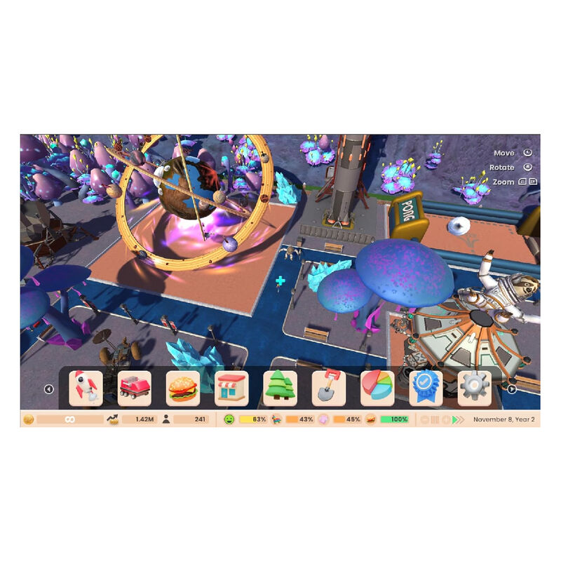 Juego Rollercoaster Tycoon Deluxe Nintendo Swit... image number null