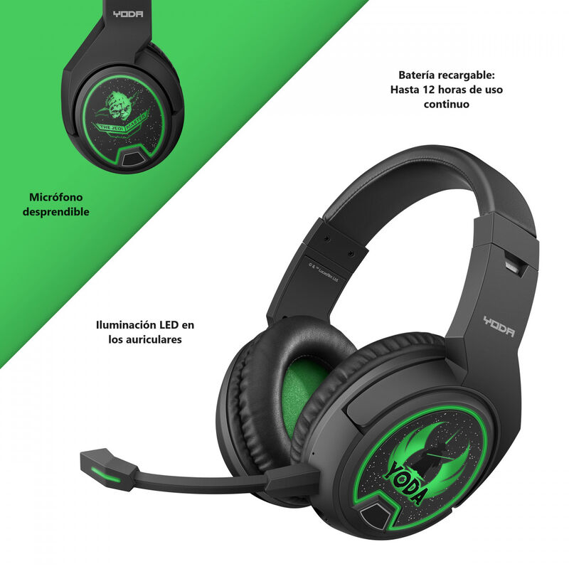 Aud&iacute;fonos  Bluetooth* / 35 mm para Gamers Star ... image number null