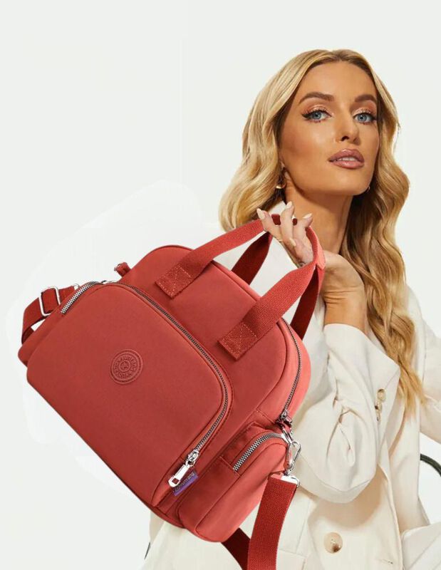 Backpack Pink Brule Para Mujer image number null