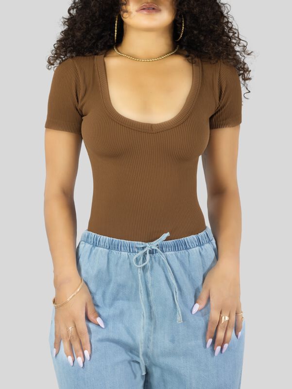 Playera Mujer Texturizada Casual Stretch BL-102... image number null