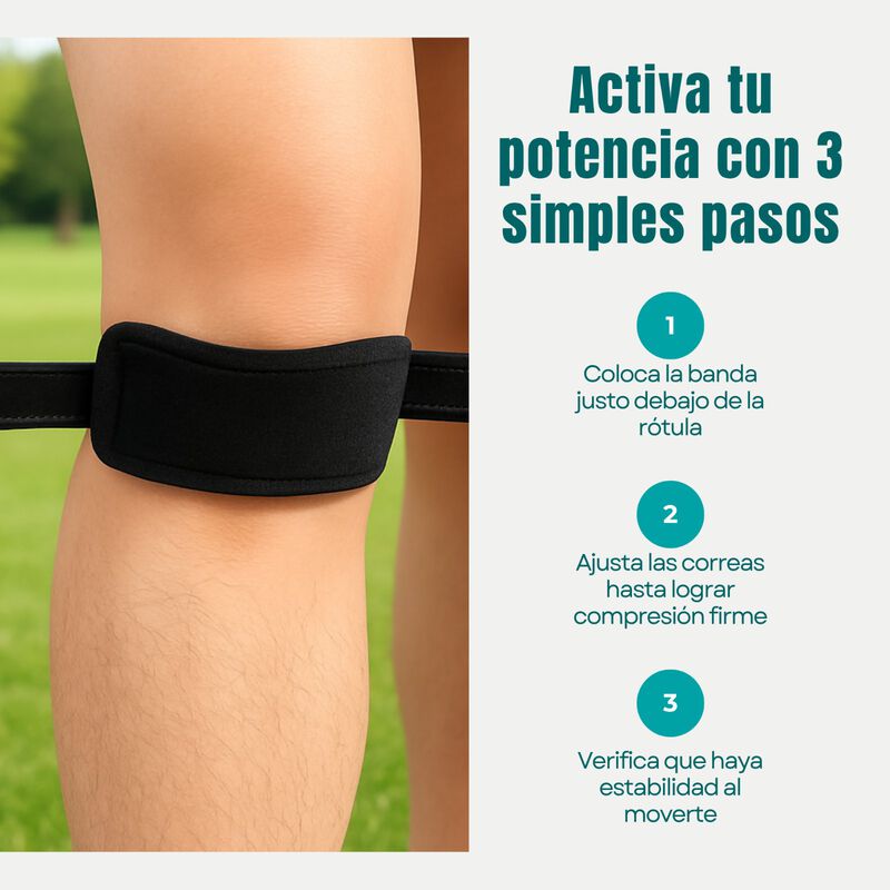 Rodillera de Compresi&oacute;n para R&oacute;tula &ndash; Banda Rot... image number null