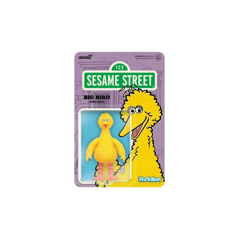 Figura Big Bird Sesame Street Barrio S&eacute;samo Art... image number null