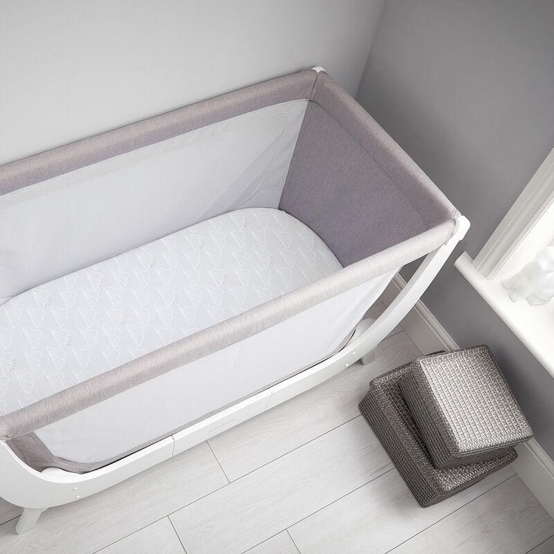 Set 2 S&aacute;banas Para Cuna Air Grande - Gris image number null