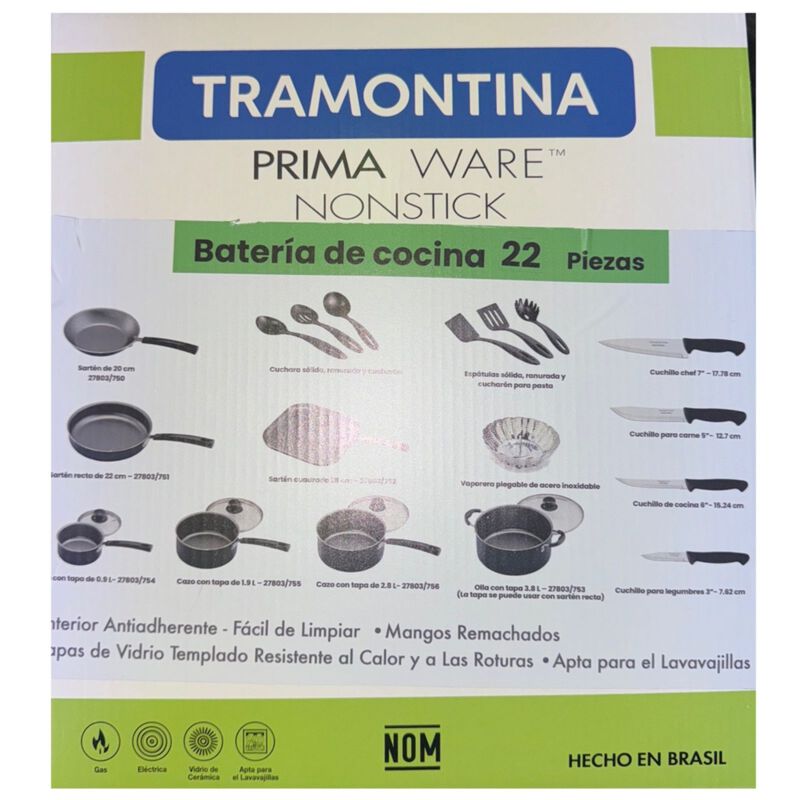 Bater&iacute;a De Cocina Tramontina 32300/191 Primawar... image number null