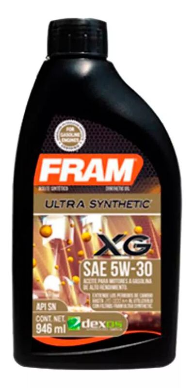 Aceite Sintetico Fram 5w50 Api Sn 946ml image number null