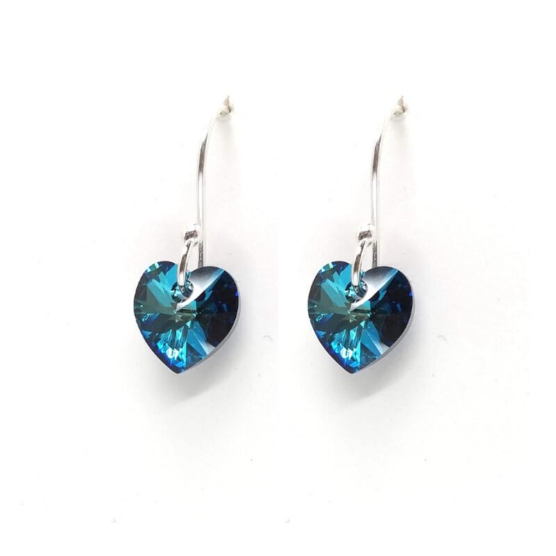 Collar y Aretes Heart con plata .925 Zvezda image number null