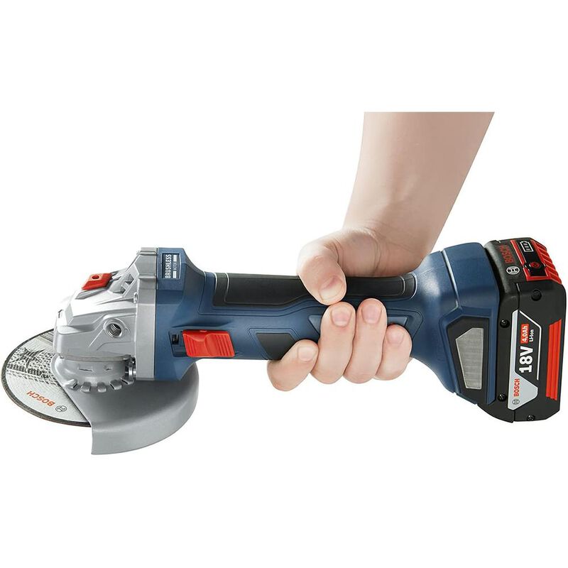 Esmeriladora Bosch 18v 4 1/2" Profesional Con 2... image number null