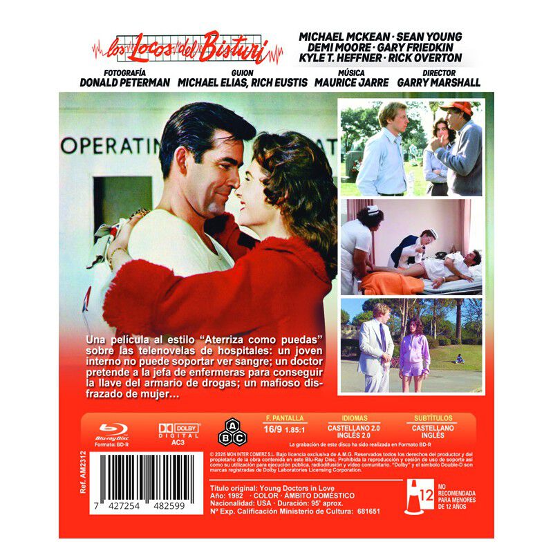 Los Locos Del Bistur&iacute; [blu-ray R] (1982) J&oacute;vene... image number null