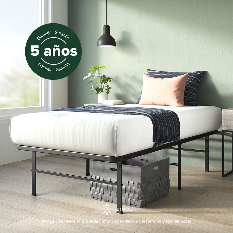Zinus Rumi | Base De Cama Queen De Montaje F&aacute;ci... image number null